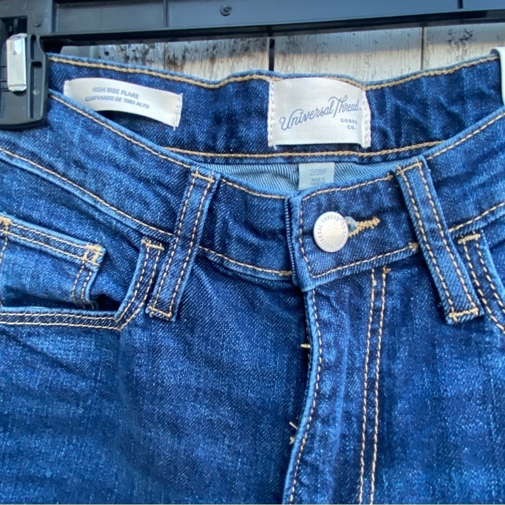 Universal Thread High Rise Flare Jeans - Picture 2 of 8